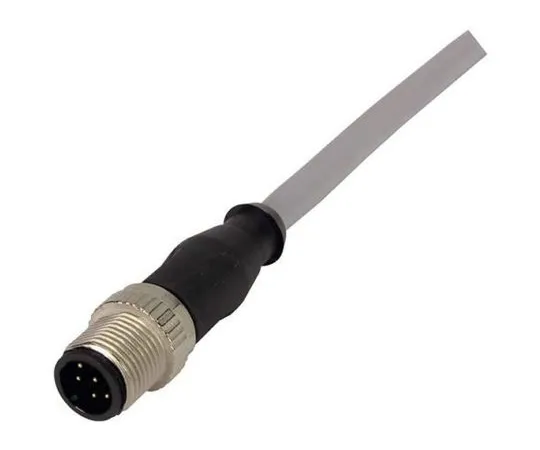 64-1723-98　Harting, 2134 Series, Straight M12 to Unterminated Cable assembly, 8 Core 5m Cable　21348400882050