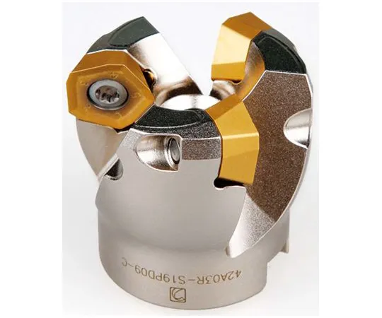 64-1664-03　Pramet 19° Face Mill, 63mm, Diameter, 22mm Bore Size, 5 2mm Cut Depth,　63A05R-S19PD09-C