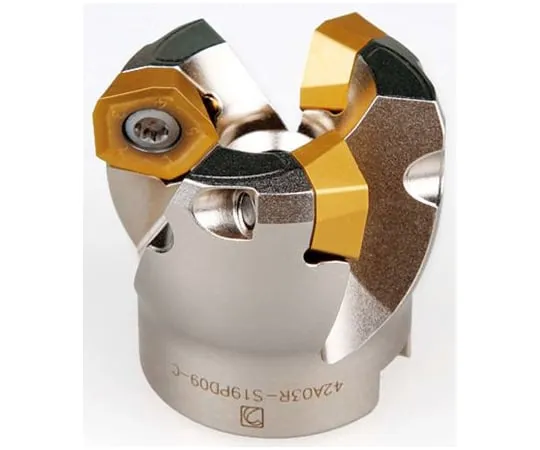 64-1663-99　Pramet 19° Face Mill, 52mm, Diameter, 22mm Bore Size, 4 2mm Cut Depth,　52A04R-S19PD09-C