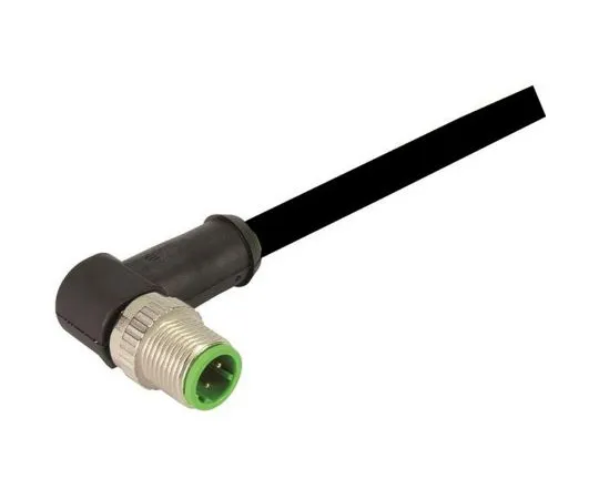 64-1724-84　Harting, 2134 Series, Right Angle M12 to Right Angle M12 Cable assembly, 12 Core 5m Cable　21348687C78050