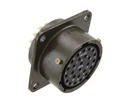 64-1689-30　Amphenol PT Series, 26 Way Panel Mount MIL Spec Circular Connector Receptacle, Socket Contacts,Shell Size 16, Bayonet,　PT02A-16-26S