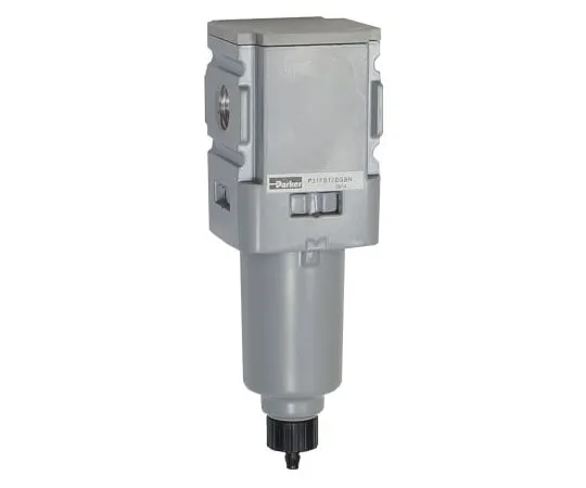 64-1671-46　Parker 5μm 25scfm G 1/4 Pneumatic Filter, Pulse, 150 → 250psi　P31FB12EMBN