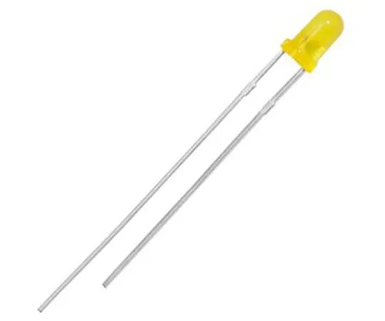 64-1640-86　2.5 V Yellow LED 3mm Through Hole, Kingbright L-132XYT　L-132XYT