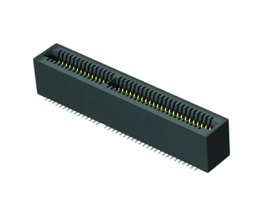 64-1805-87　Samtec MEC1 Series, FemalePCBEdge Connector, SMT Mount, 10 Way, 2 Row, 1mm Pitch, 2.2A　MEC1-105-02-L-D