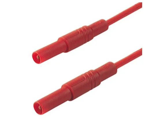64-1804-65　Hirschmann Test & Measurement Test lead, 16A, 1000V ac/dc, Red, 1m Lead Length　934174101