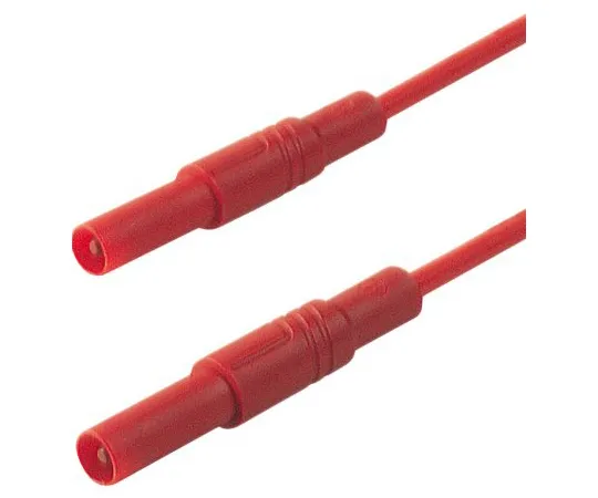 64-1804-70　Hirschmann Test & Measurement Test lead, 16A, 1000V ac/dc, Red, 2m Lead Length　934176101