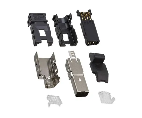 64-1803-87　TE Connectivity Type I Series, Cable Mount Mini I/O Connector Plug, 8 Way, Shielded　2201855-2