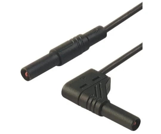64-1804-71　Hirschmann Test & Measurement Test lead, 16A, 1000V ac/dc, Black, 50cm Lead Length　934180100