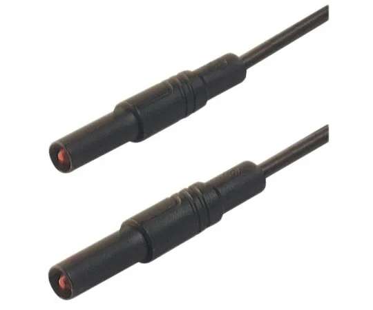64-1804-62　Hirschmann Test & Measurement Test lead, 16A, 1000V ac/dc, Black, 50cm Lead Length　934172100