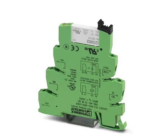 64-1796-99　Phoenix Contact PLC-RSC- 24DC/1AU/SEN Series DIN Rail Interface Relay Module, SPST　2966317