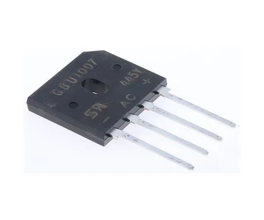 64-1802-95　Taiwan Semiconductor GBU602 D2, Bridge Rectifier, 6A 100V, 4-Pin GBU　GBU602 D2