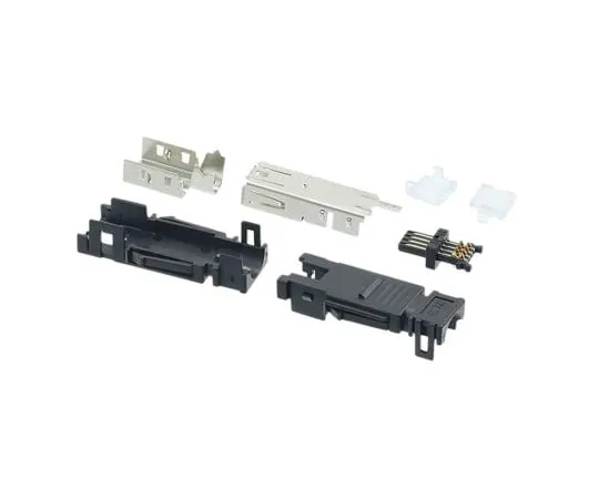 64-1803-91　TE Connectivity Type II Series, Cable Mount Mini I/O Connector Female, 8 Way, Shielded　1-2201864-2