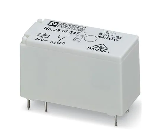 64-1796-98　Phoenix Contact REL-MR- 24DC/ 1IC Series PCB Mount Power Relay Module, SPST　2961341