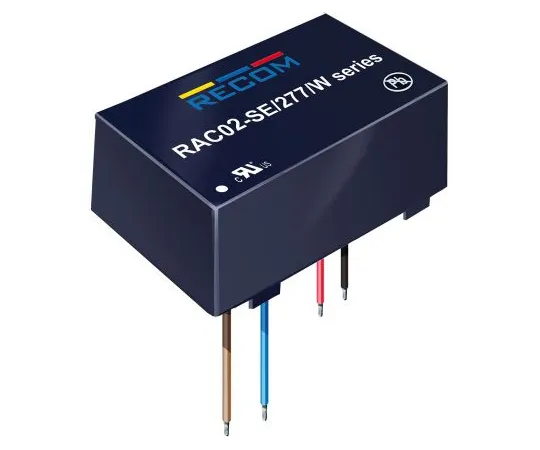 64-1804-39　Recom 2W 1 Output Embedded Switch Mode Power Supply SMPS, 400mA, 5V dc Encapsulated　RAC02-05SE/277/W