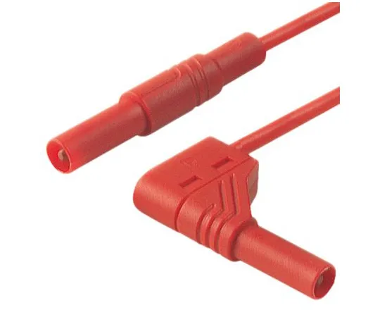 64-1804-73　Hirschmann Test & Measurement Test lead, 16A, 1000V ac/dc, Red, 1m Lead Length　934182101
