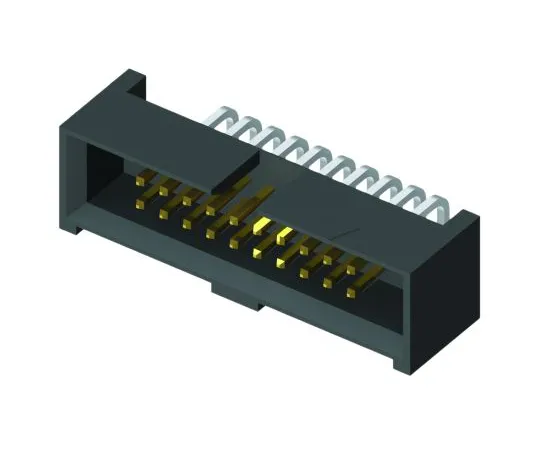 64-1805-29　Samtec SHF, 50 Way, 2 Row, Right Angle PCB Header　SHF-125-01-L-D-RA