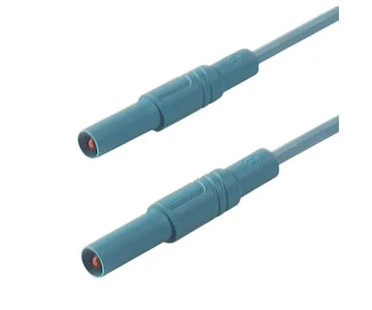 64-1804-66　Hirschmann Test & Measurement Test lead, 16A, 1000V ac/dc, Blue, 1m Lead Length　934174102
