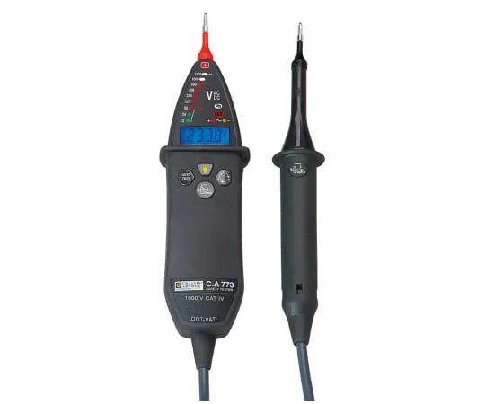 64-1789-87　Chauvin Arnoux CA773 Voltage Indicator with RCD Trip Test Continuity Check CAT IV 1000 V　P01191773