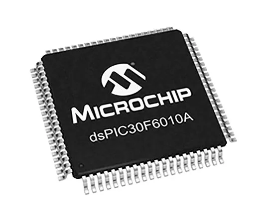 64-1783-44　DSP 16-bit 30MIPS 144KB Prog 5V TQFP-80　DSPIC30F6010A-30I/PF