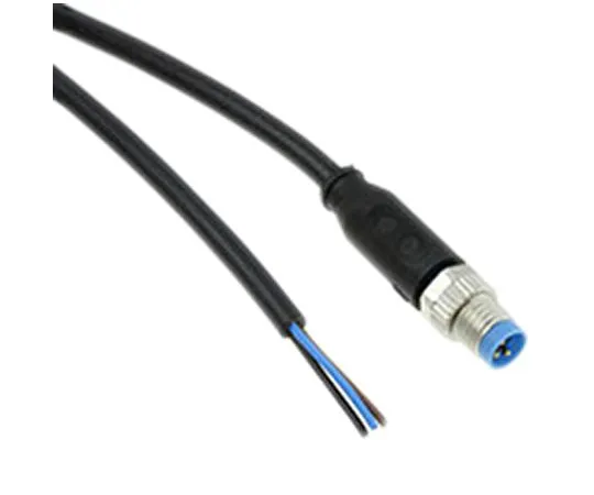 64-1775-60　TE Connectivity Straight M8 to Unterminated Cable assembly, 3 Core 1.5m Cable　1-2273000-1