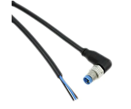 64-1775-72　TE Connectivity Right Angle M8 to Unterminated Cable assembly, 3 Core 1.5m Cable　1-2273008-1