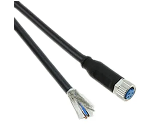 64-1775-76　TE Connectivity Straight M8 to Unterminated Cable assembly, 4 Core 1.5m Cable　1-2273007-1