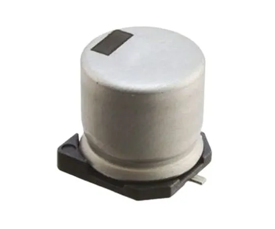64-1817-94　Vishay 100μF 50V dc Aluminium Electrolytic Capacitor, Surface Mount 12.5 x 12.5 x 13mm +150°C 3.6mm 12.5mm　MAL216099101E3