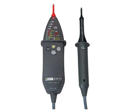 64-1789-84　Chauvin Arnoux CA771 Voltage Indicator with RCD Trip Test Continuity Check CAT IV 1000 V　P01191771