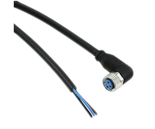 64-1775-81　TE Connectivity Right Angle M8 to Unterminated Cable assembly, 3 Core 1.5m Cable　1-2273009-1