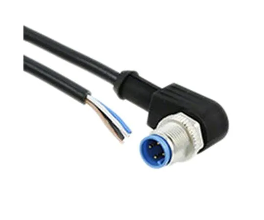64-1776-19　TE Connectivity Right Angle M12 to Unterminated Cable assembly, 4 Core 1.5m Cable　1-2273082-1