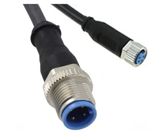 64-1776-36　TE Connectivity Straight M12 to Straight M8 Cable assembly, 4 Core 1.5m Cable　1-2273109-4