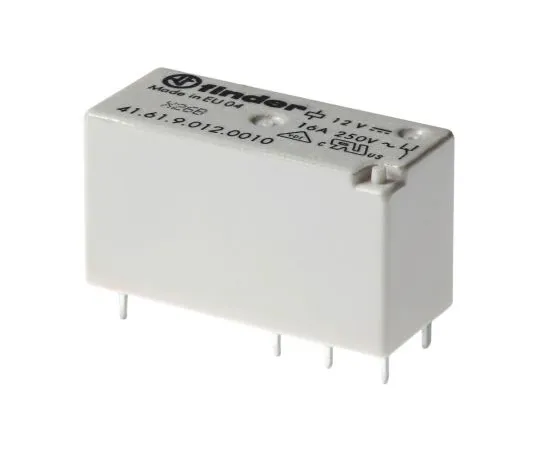 64-1785-87　Finder 230V ac PCB Mount Power Relay Module, SPDT　41.61.8.230.0000