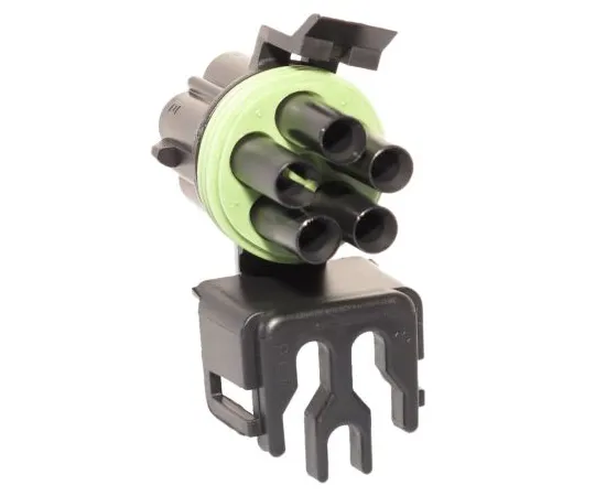 64-1789-39　Delphi Weather-Pack Series, 1 Row 5 Way Cable Mount Plug Connector, with Crimp Termination Method　12034342