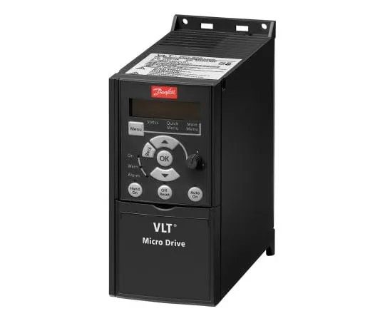 64-1774-85　Danfoss Inverter Drive, 1-Phase In, 0 → 200 (VVC+ Mode) Hz, 0 → 400 (U/f Mode) Hz Out 1.5 kW, 230 V　132F0005