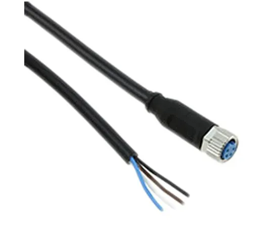 64-1775-69　TE Connectivity Straight M8 to Unterminated Cable assembly, 4 Core 1.5m Cable　1-2273003-1