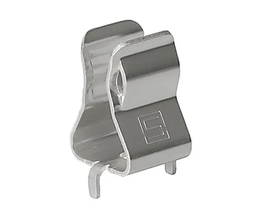 64-1782-16　Schurter CSO Silver Plated Copper Alloy PCB Mount F*** Clip for 10.3 x 38mm Cartridge F***　0751.0506