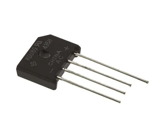 64-1814-94　Vishay KBU8D-E4/51, Bridge Rectifier, 8A 200V, 4-Pin KBU　KBU8D-E4/51