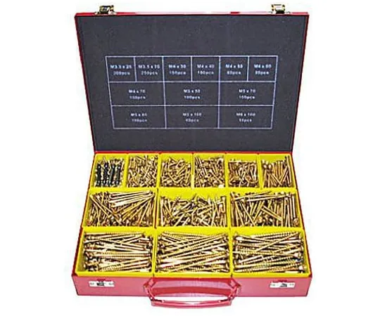 64-1772-80　1570 piece Steel Screw/Bolt Kit　9ULTIMATEMETCASERS