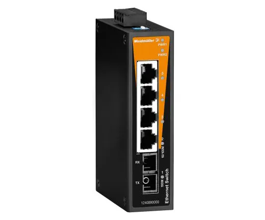 64-1782-03　Weidmuller Unmanaged Ethernet Switch for *** with Ethernet Network Ethernet　1240890000