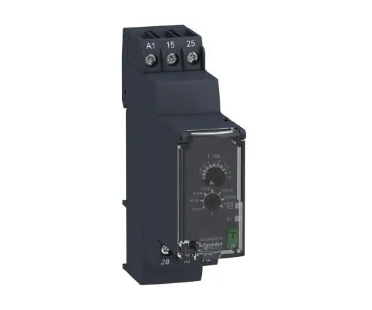 64-1791-18　Schneider Electric ON Delay Single Timer Relay, Screw, 0.05 → 1 s, 0.3 → 3 s, 1 → 10 s, 10　RE22R1AMR