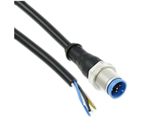 64-1775-95　TE Connectivity Straight M12 to Unterminated Cable assembly, 5 Core 1.5m Cable　1-2273034-1